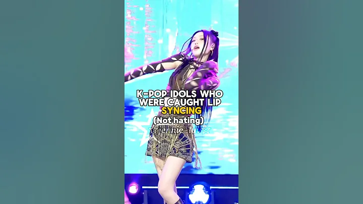 K-pop idols who were caught lip syncing #kpop #kpopshorts #blackpink #twice #aespa #blackpink