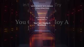 Stop Relying on Jupyter Notebooks for Your Data Science Career #Shorts