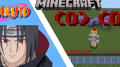 Mangekyou Sharingan e Amaterasu no Minecraft! / Tutorial com command blocks