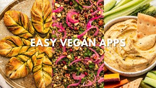 Quick & Easy Vegan Holiday Appetizers (That You Actually Want To Make)