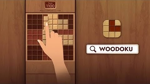 Woodoku - Fun Game To Play  - Learn To Play -  IOS and Android.