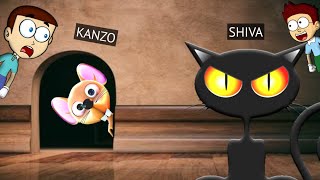 Cat & Mouse ki Ladai - Ratty Catty Simulator | Shiva and Kanzo Gameplay screenshot 4