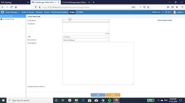 How to execute scripts on FortiGate through FortiManager - Part1