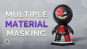 Texturing Different Parts of The Same Model in Substance Painter