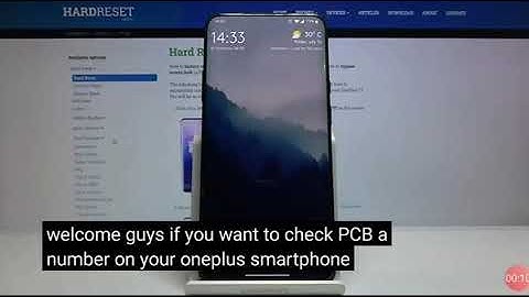 How to check pcba in oneplus phone. #41