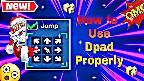 How to use dpad properly in bedwars Blockmango