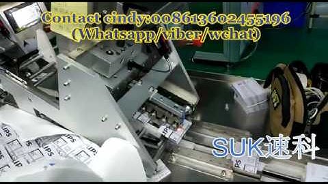 SK-250K automatic card feeder packing machine(Feeding system)
