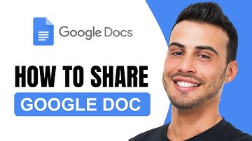 How Do You Share A Google Doc | How To Tutorial (2025)
