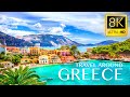 Beautiful Trip to GREECE in 8K ULTRA HD - Travel to Best Places in Greece with Relaxing Music 8K TV