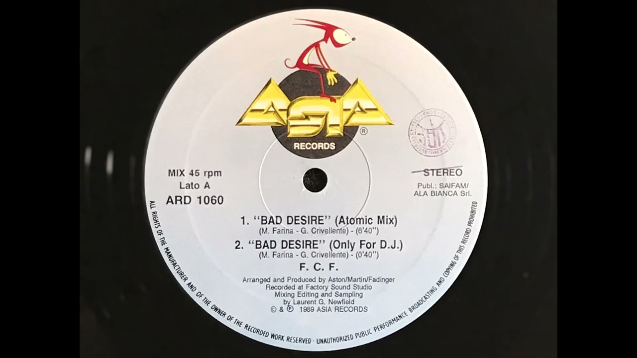 Bad Desire (Atomic Mix) / F. C. F. - YouTube
