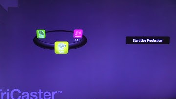 Tricaster How to  sessions