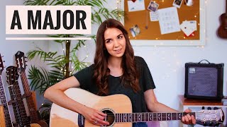 A major chord in 3 Easy Ways! | Beginner Guitar Lesson chords