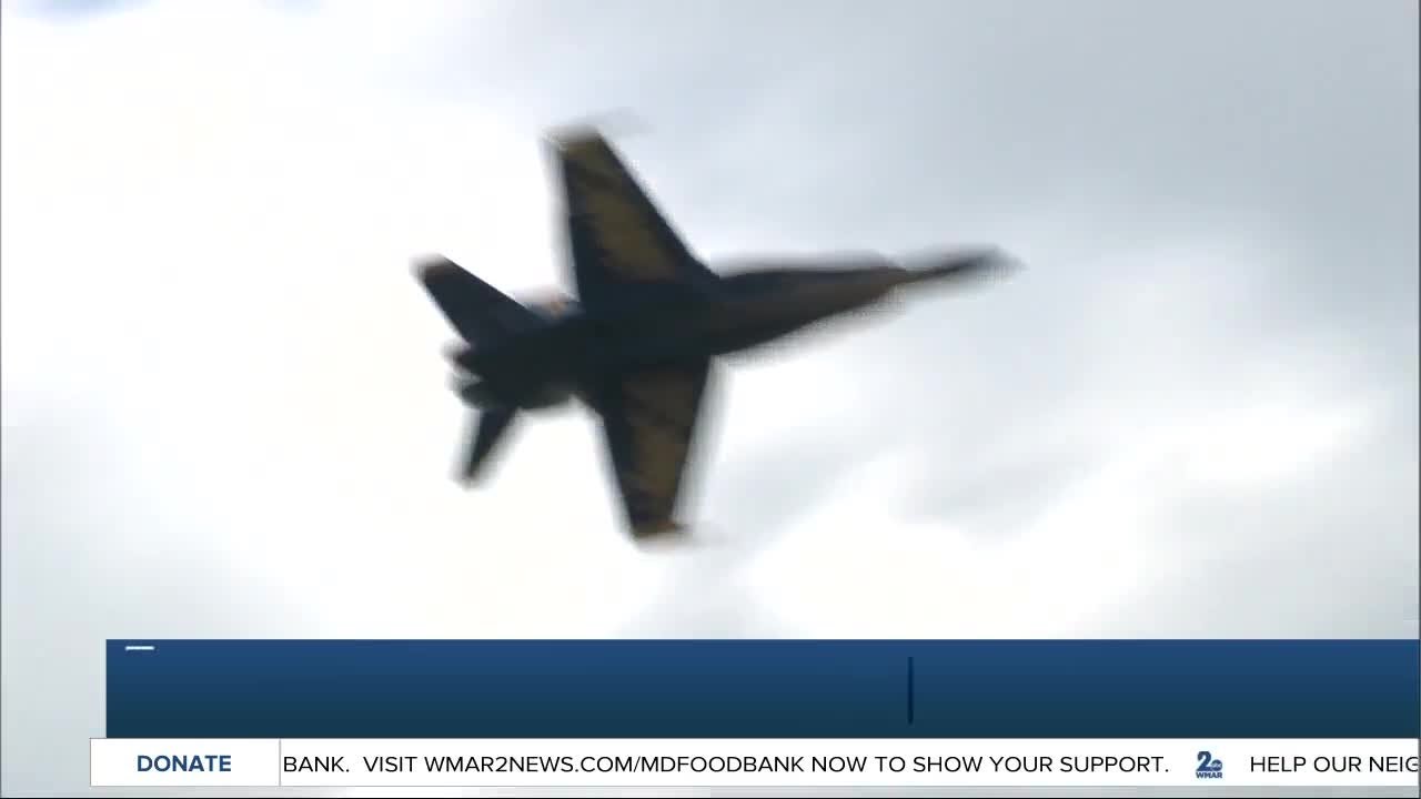 Watch Blue Angels, Thunderbirds fly over Baltimore, DC and Atlanta ...