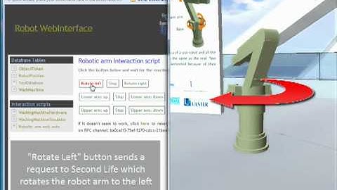 Video - Robot Arm - Webpage