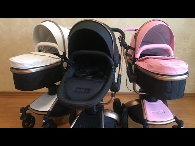 Babyfond Baby Stroller 3 in 1 High Stroller – Zee Baby Boutique