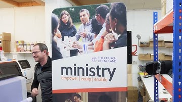 How to Assemble our Zoom Banners