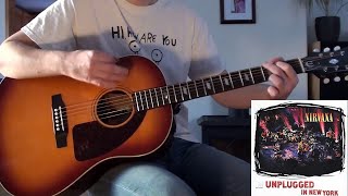 Nirvana - About A Girl (Guitar Cover) chords