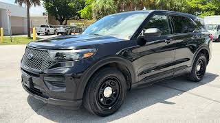 Healthy 2021 Ford Police Interceptor Utility FPIU 102k miles walkaround Garden Guide