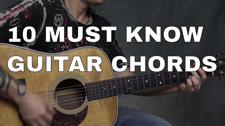 10 MUST KNOW Guitar Chords for Every Beginner - Steve Stine Guitar Lessons
