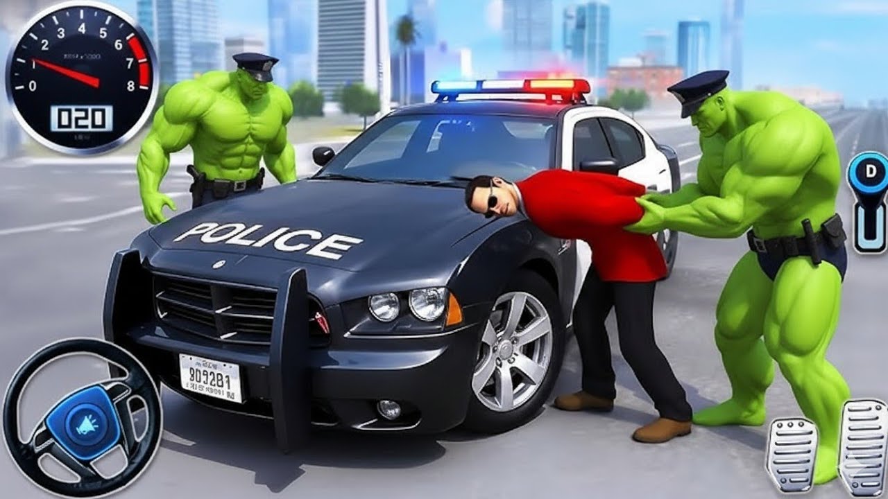 Police Simulator 2025: High-Speed Cop Car Chase in Wild City! (Android ...