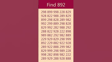 Only those with X-ray vision-like observation skills can uncover 543 within a challenging 5 secs
