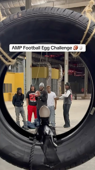 AMP Who hits it first? 🏈🥚 #amp
