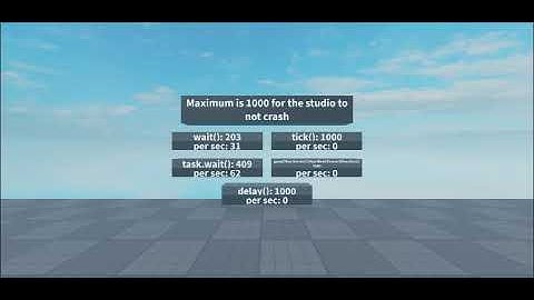 ROBLOX LUA wait() vs task.wait() and more!