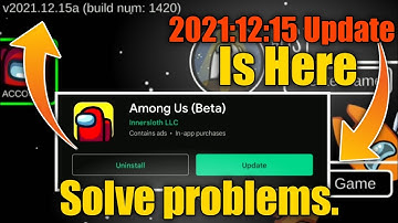 Among us 2021:12:15 Update is Here Solve all problem | Among us New update | Among us 2021:12:15.