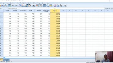 MAHALANOVIS Distance: Detecting Multivariate Outlier in SPSS