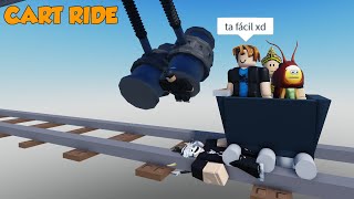 CREA TU CART RIDE MOMENTOS DIVERTIDOS (ROBLOX)