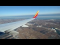 Southwest Airlines 737-8H4 Landing in Chicago (Midway) *FUNNY FLIGHT ATTENDANT*