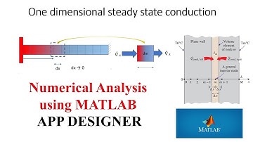 matlab app for one dimension heat steady state conduction (numerical solution using matlab)