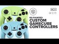 How To Customize a GAMECUBE CONTROLLER | Beautiful Paint & Buttons