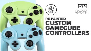 How To Customize a GAMECUBE CONTROLLER | Beautiful Paint & Buttons