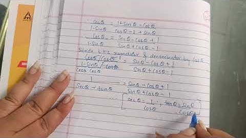 Maths II Class 10 SSC board Trigonometry Problem set 6 Q.5 (9&10) Q.6&7 #midbenchersclasses #maths