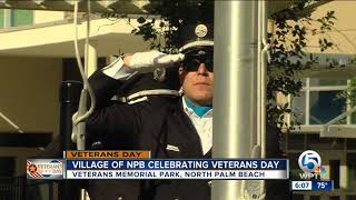 Veterans Day ceremony held in North Palm Beach