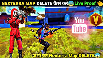 Nexterra Map Delete Kaise Kare | How To Delete Nexterra Map | Free Fire Max |
