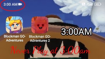 Never play Blockman Go at 3:00am [Blockman Go Bedwars]