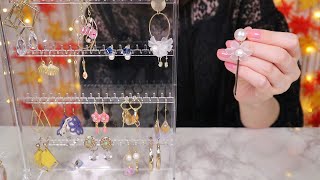 【ASMR/地声】雑談しながらピアスの収納をする作業動画 Store earrings in accessory case