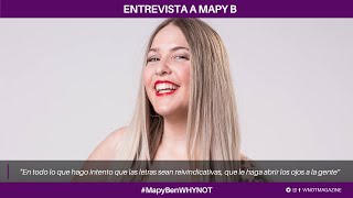 Mapy B: "Intento que las letras sean reivindicativas, que le haga abrir los ojos a la gente”