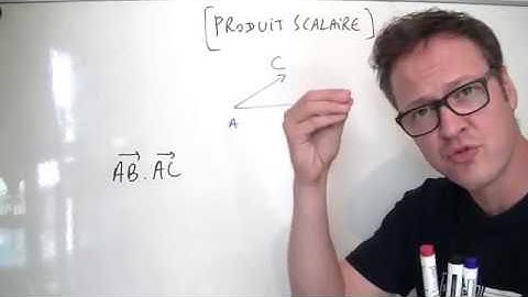 1 SPE - PRODUIT SCALAIRE - Comment déterminer le produit scalaire par la méthode avec le projeté ?
