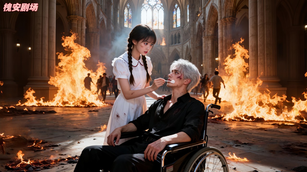 灰姑娘火場冒死救下被拋棄的男人，誰知他竟是權勢滔天的總裁，醒來第一件事就是花費10億全城尋找她，只為了娶回豪門寵上天！#女頻爽文#灰姑娘霸總#相守與共