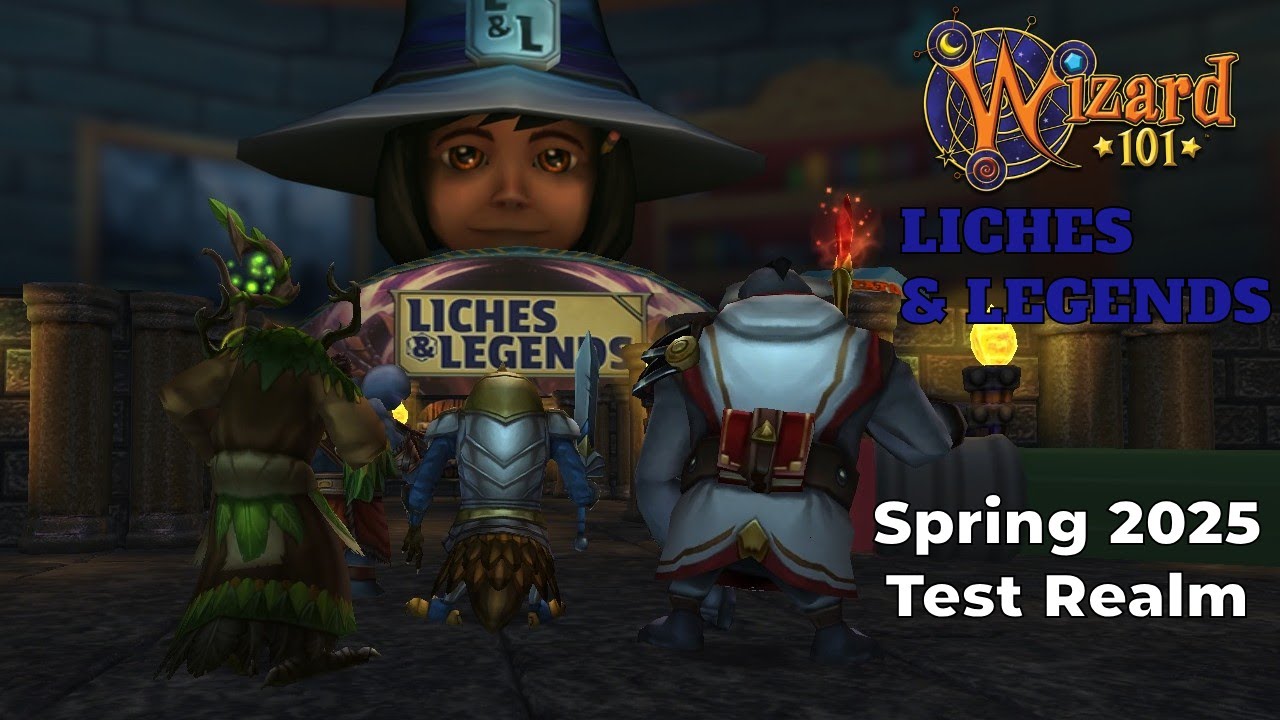 [Wizard101] Liches & Legends Gauntlet (Spring Test Realm) YouTube