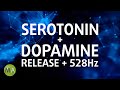 Serotonin + Dopamine Release - Soft Ambience, Isochronic Tones, 528Hz