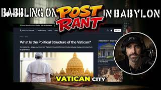 Vatican City  A Theocracy  Historys WARNING!