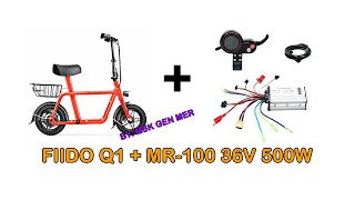 FIIDO Q1 USING MR-100 36V 500W // MOBER S10 // MR-100 TF-100 ELECTRIC SCOOTER