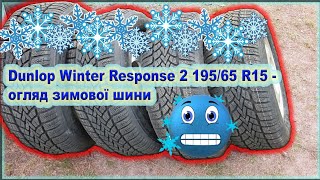 Dunlop Winter Response 2 195/65 R15 - огляд зимової шини