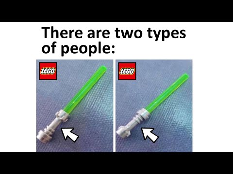 There Are Two Types Of People... LEGO Edition!