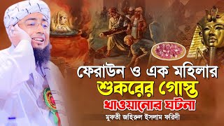 ফেরাউন ও এক মহিলার শুকরের গোস্তো খাওয়ানোর ঘটনা | জহিরুল ইসলাম ফরিদী | mufti jahirul islam faridi waz