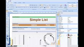 Designing Report from Code in Reports Fx for Flex - Stimulsoft Reports - [Shot on version 2012.1]